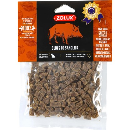 Snack per cani Cubetti di cinghiale 100 g