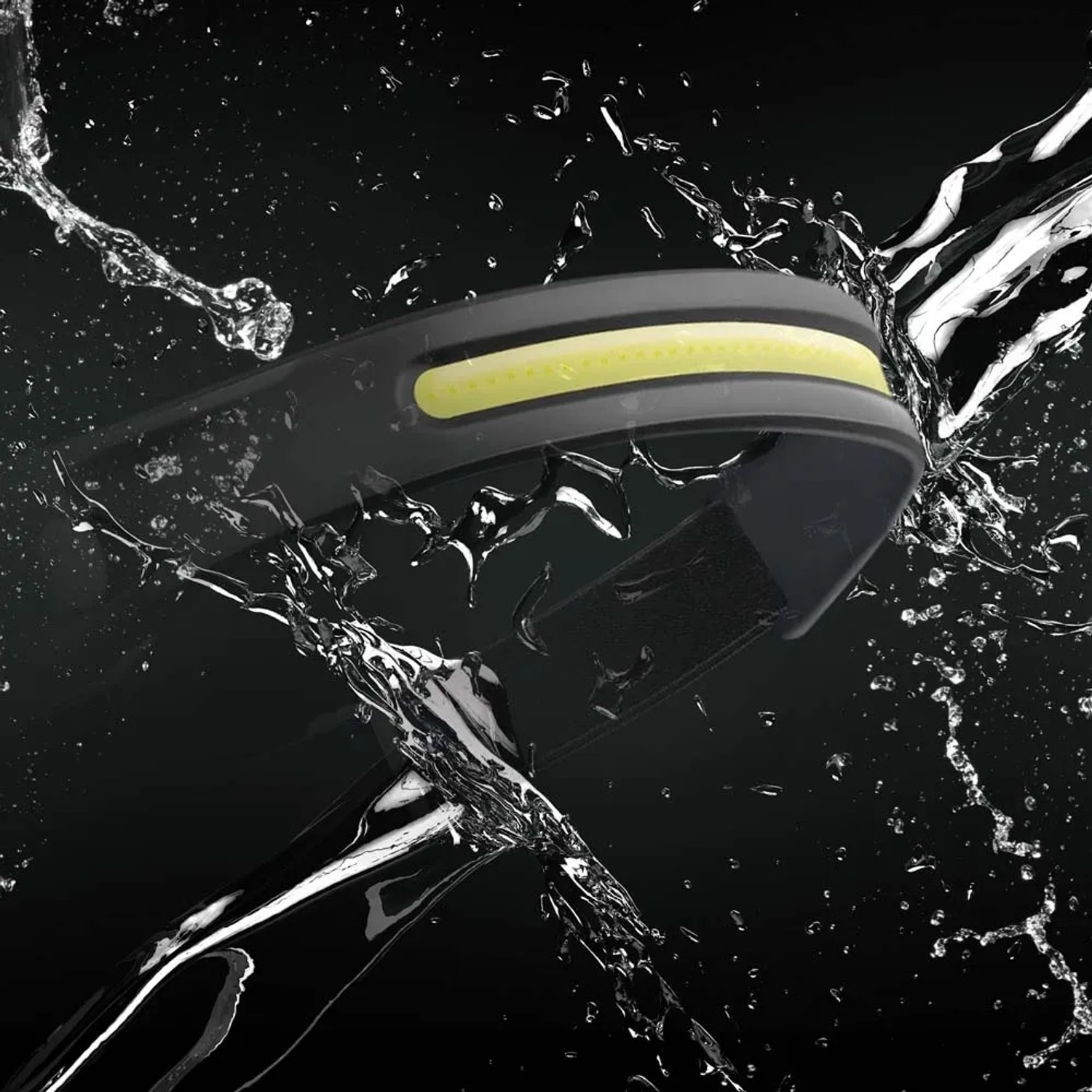 Torcia frontale ricaricabile USB impermeabile con sensore di movimento acquista da OBI