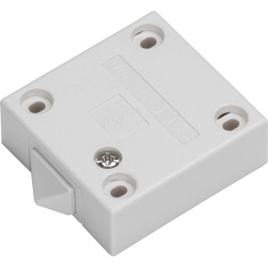 Interruttore bianco per lampade, parte della categoria componenti per lampadari.
