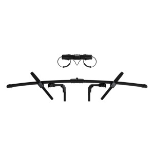 Portabici da tetto t.b.t., dettagli visibili.