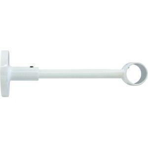 Supporto per bastone per tende Mydeco Wire bianco (Ø 2 cm) per montaggio a parete.