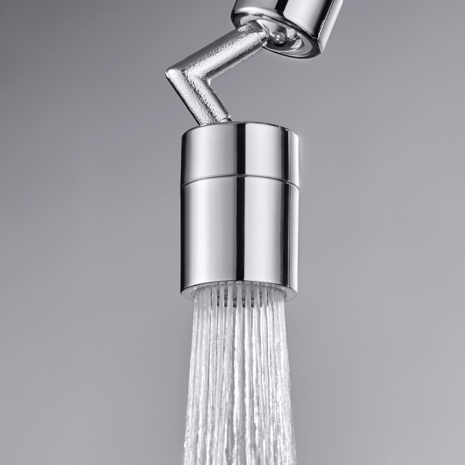 Rompigetto t.b.t. cromato con getto d'acqua.