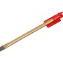 Scalpello da elettricista LUX Comfort, 200 mm, per scalpellare fessure, con protezione rossa.
