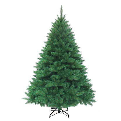 Albero di Natale artificiale in PVC verde H 500 x Ø 295 cm