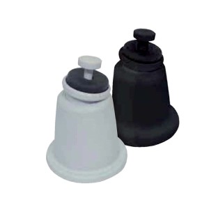 Due accessori per climatizzatori t.b.t. in bianco e nero.