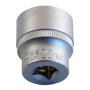 Bussola esagonale attacco F 3/8" 22 mm