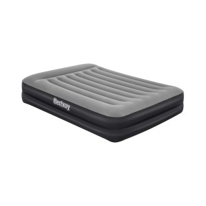 Materasso gonfiabile Bestway grigio per campeggio.