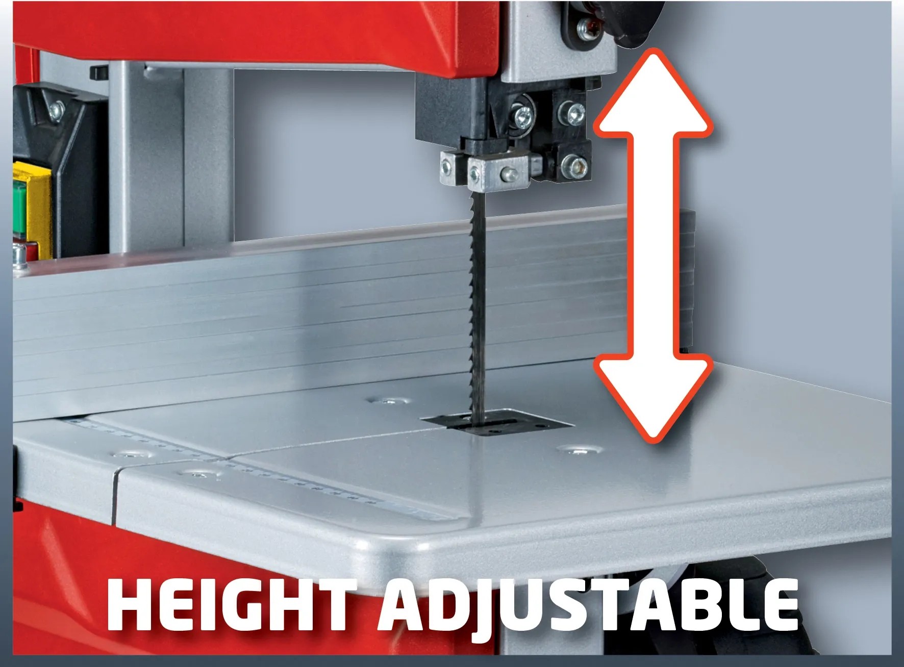 Sega A Nastro Einhell TC-SB 245 L - 400W, Taglio Max 101mm, Tavolo Inclinabile, LED - Foto 5