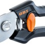 Cesoie da giardino OBI con rivestimento antiaderente e manici ergonomici per tagli precisi.