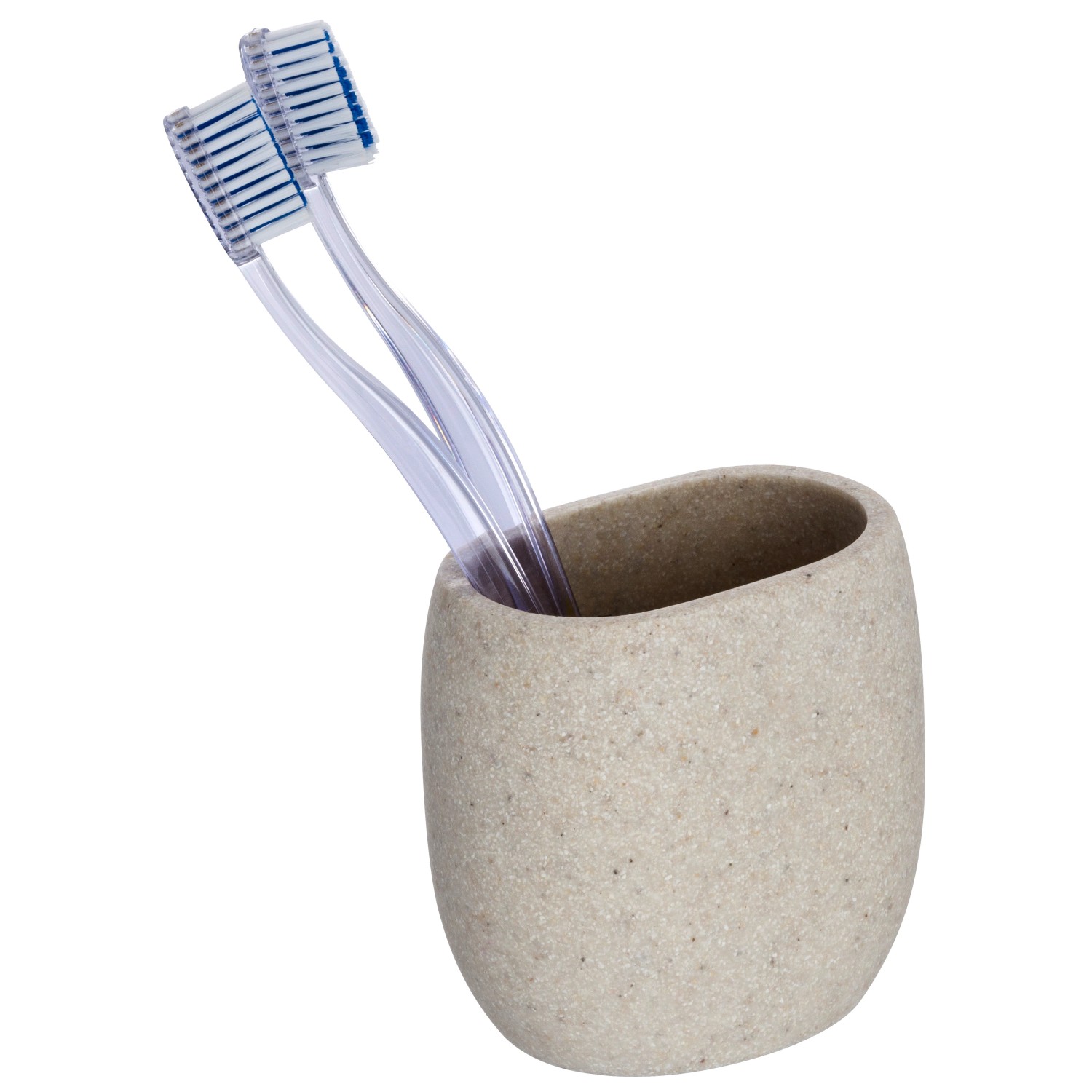 Wenko Portaspazzolino Ceramica Polaris - Rosa Pastello - Ø 7,5x11,2cm - Foto 2