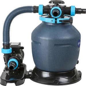 Sistema di filtraggio a sabbia Gre, Ø 320 mm, senza prefiltro, nero. Ideale per piscine private.