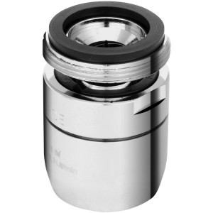 Primo piano di un Rompigetto t.b.t. cromato.