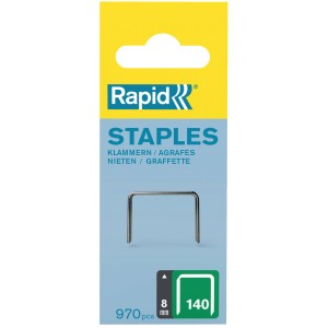 Graffe Rapid a filo piatto No. 140 da 8 mm