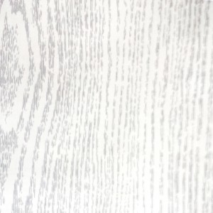 Pellicola adesiva t.b.t. con venature del legno in bianco.