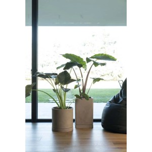 Vaso rotondo Decor Ø 39 cm beige scuro