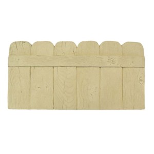 Bordura in cemento bois naturellle 50x3,5x25 cm