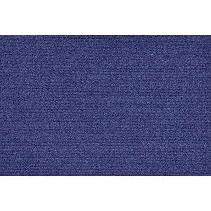 Passatoia blu al metro, dettaglio della texture.