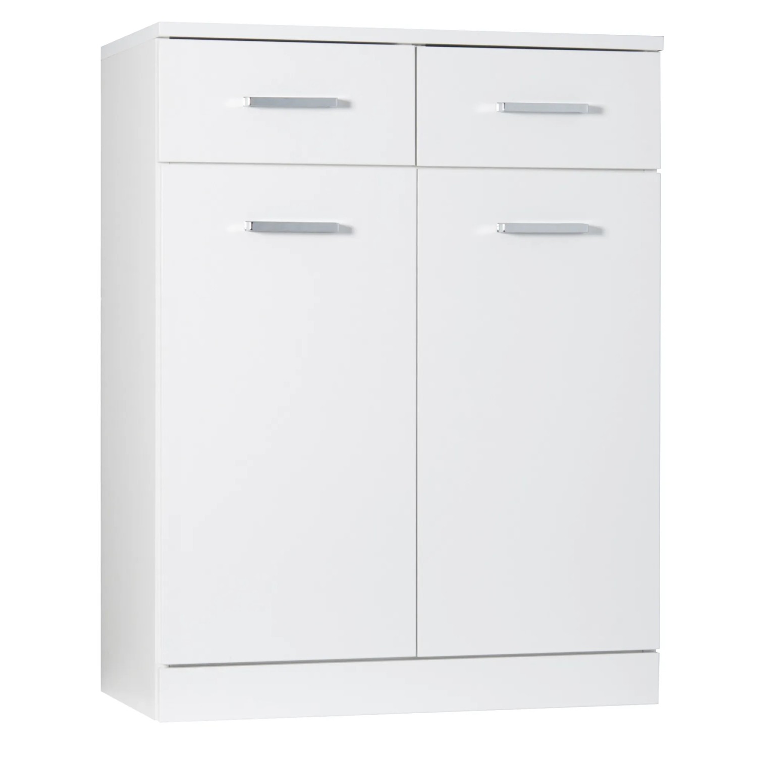 Criusia 8 Cestini Portaoggetti Pieghevoli In Tessuto Bianco/Nero - Contenitori Multiuso Per Armadio, Scaffali, Bagno, Cucina, Ufficio - 5