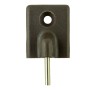 Staffa Cancani, marrone, con perno in metallo