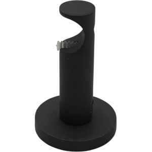 Supporto per bastone per tende Mydeco, ferro spazzolato, Ø 2 cm, distanza 6,5 cm.