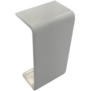 t.b.t. per cavi per ambienti umidi, copertura in plastica bianca.