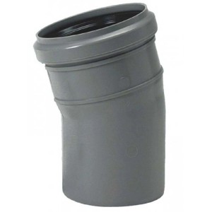 Raccordo per tubi Curve HT grigio, gomito