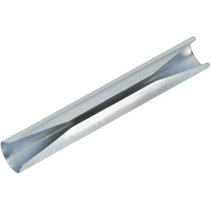 Connettore per bastone per tende Mydeco in nickel per aste da 2 cm, utilizzato per estendere i bastoni per tende.