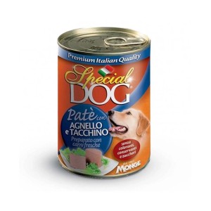 Cibo umido per cani Monge Special Dog agnello tacchino e coniglio 400 gr