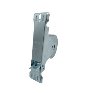 Staffa metallica per tapparelle, dettaglio.