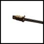 Dettaglio dell'ugello in ottone del nebulizzatore a batteria Einhell GE-WS 18/150 Li-Solo.