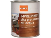 Impregnante effetto cera - impregnante sintetico per legno antitarlo e  antimuffa addizionato di cere nobili. noce scuro - 2500 ml