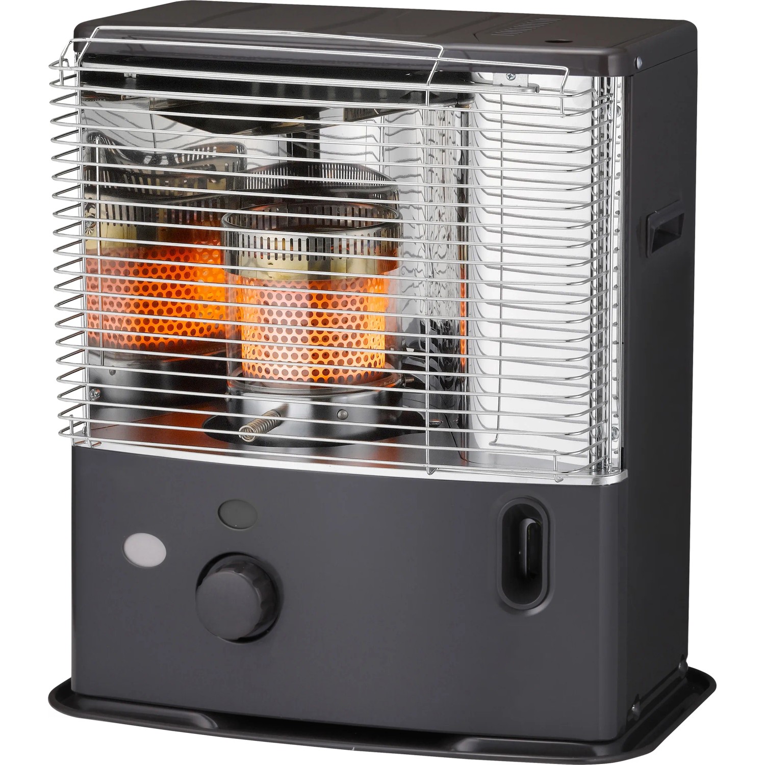 Stufa a combustibile liquido Qlima R3224X 2,4 kW nero acquista da OBI