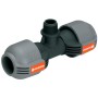 Gardena Raccordo a T 25 mm x 13 mm per sistemi di irrigazione. Connettore con filettatura esterna.