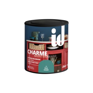 Barattolo di pittura decorativa t.b.t. Riva Shore. Pittura murale decorativa per interni.