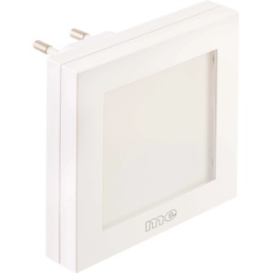 Luce notturna bianca per la cameretta dei bambini, luce da presa per maggiore sicurezza.