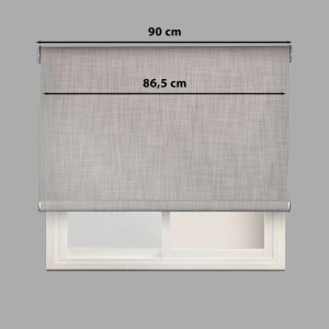 Tenda a rullo Moon oscurante 90x250 cm grigio