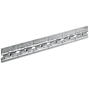 Guida di montaggio per pensili in acciaio zincato, adatta per accessori per mobili, portata fino a 150 kg.