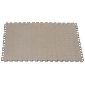 t.b.t. piastrella per pavimentazione esterna, beige con borchie.