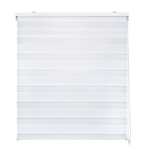 Tenda a rullo notte e giorno bianco 180 x 252 cm