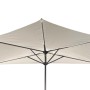 Ombrellone da balcone t.b.t., rettangolare, color crema. Ideale per piccoli spazi.