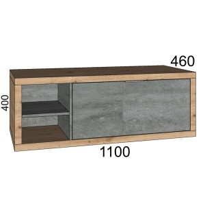 Mobile bagno moderno con cornice in legno e frontale grigio, categoria mobili bagno.