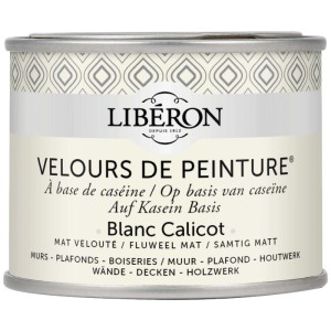 Idropittura lavabile Velours de Peinture Liberon Blanc Calicot 0,125 L