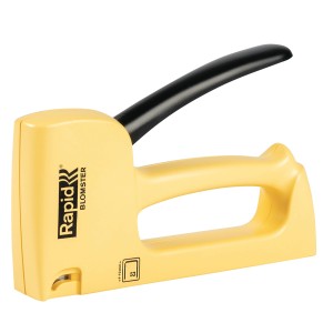 Cucitrice manuale gialla Rapid R53 Blomster per punti metallici a filo fine tipo 53.