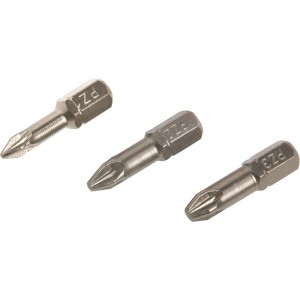 Set di inserti LUX Torsion PZ1, PZ2, PZ3, 3 pezzi per un'elevata trasmissione di potenza.