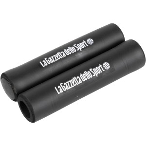 Manopole nere per bicicletta t.b.t. per manubrio, accessori per un maggiore comfort durante il ciclismo.