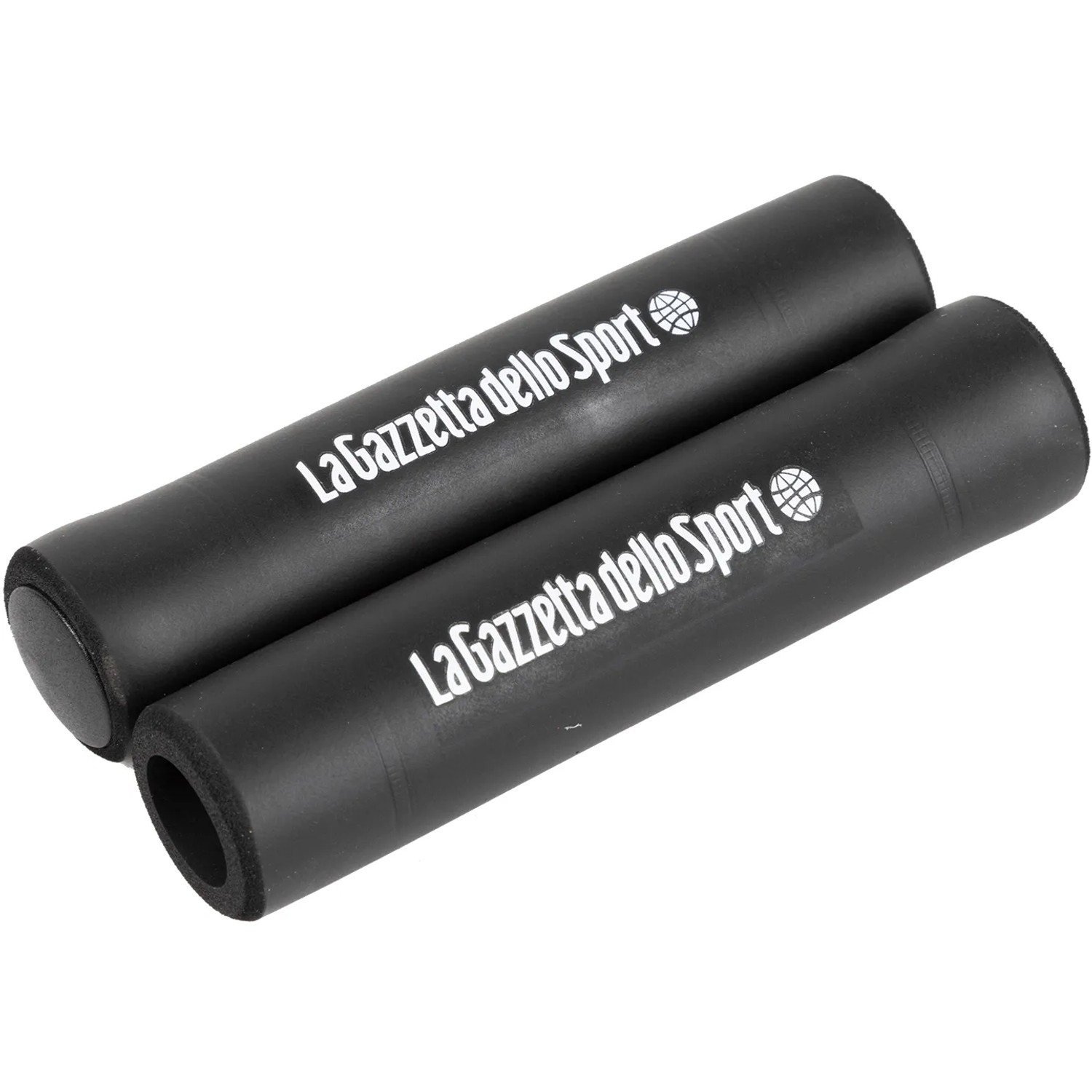 Manopole nere per bicicletta t.b.t. per manubrio, accessori per un maggiore comfort durante il ciclismo.