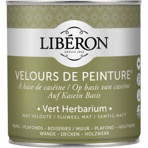 Idropittura lavabile Velours de Peinture Liberon Vert Herbarium 0,5 L
