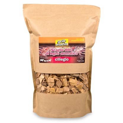 Sacchetto scaglie di legno aromatico ciliegio 500 g
