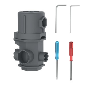 t.b.t. per impianti idraulici, inclusi cacciaviti e chiavi a brugola.