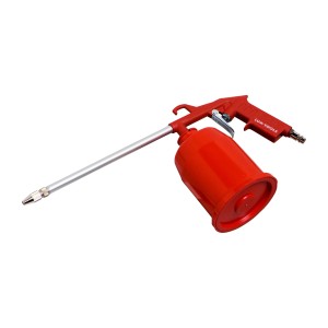 LUX Pistola a spruzzo WSP-800, pistola di lavaggio e spruzzo rossa per compressori.